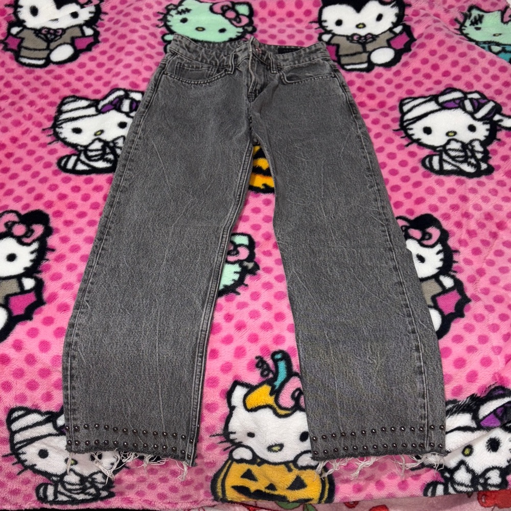 All Saints Charcoal Denim